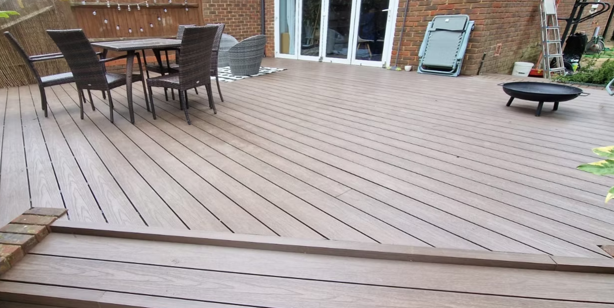 Garden decking