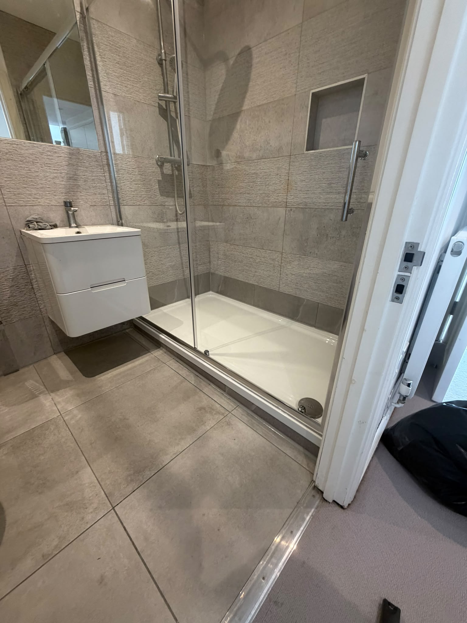 Bathroom and shower installation